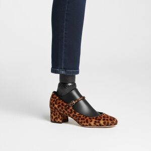 Steve Madden Amputee Single 1 Shoe Only Hawke Mary Jane Calf Hair 6.5 R or 7.5 L